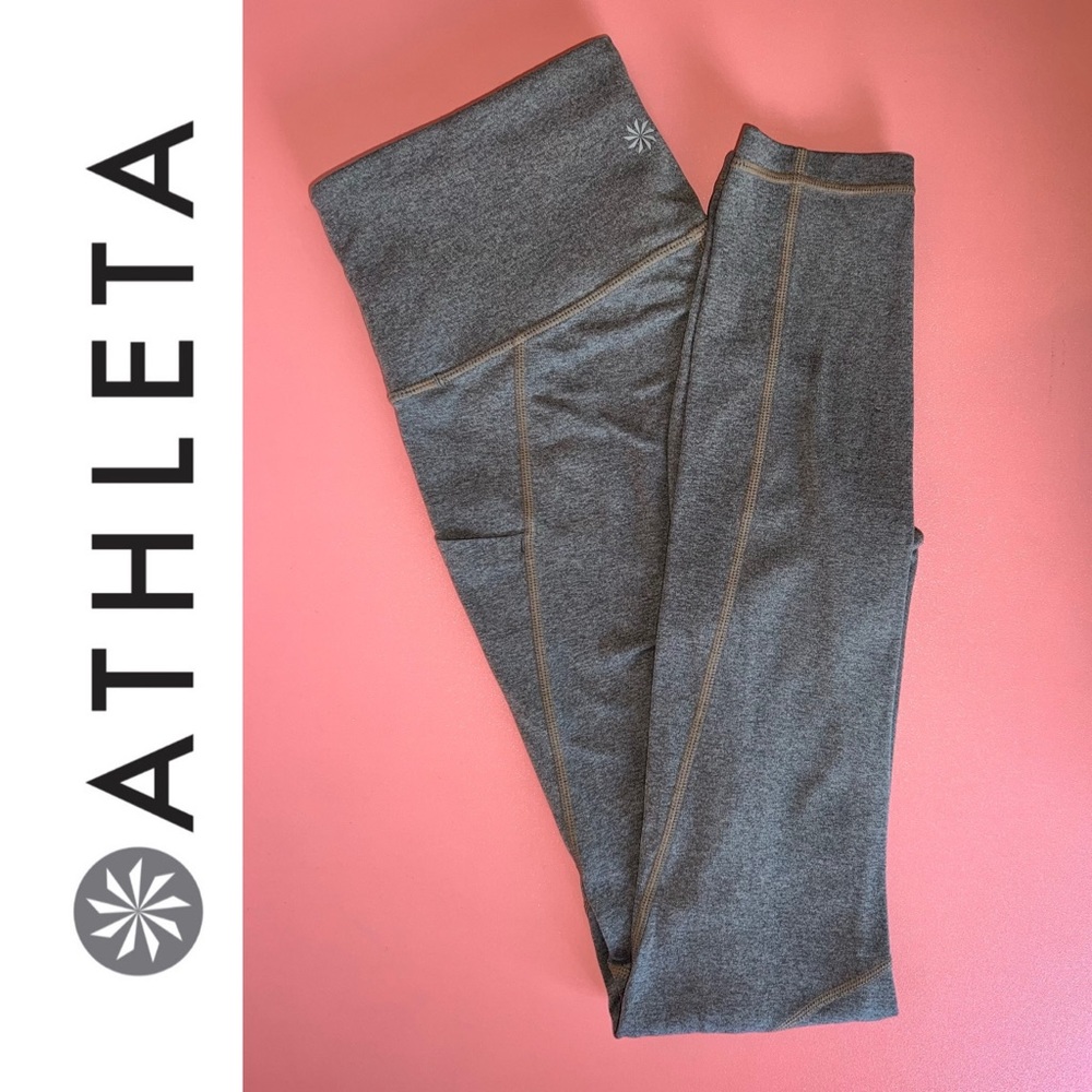 Heather Grey Athleta Leggings